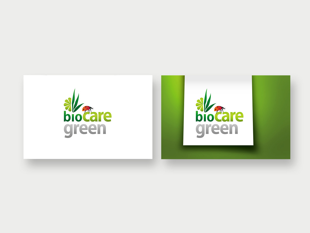 biocaregreen-Logos-nebeneinander